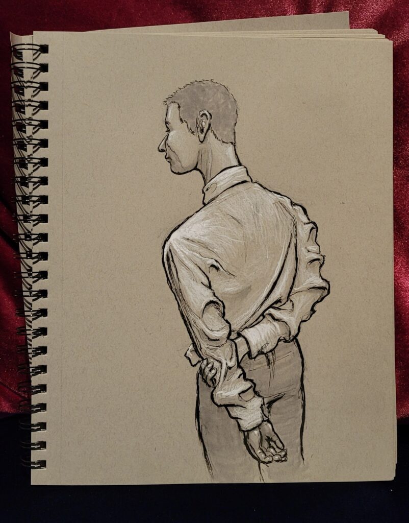 i play a waiter in this sketch